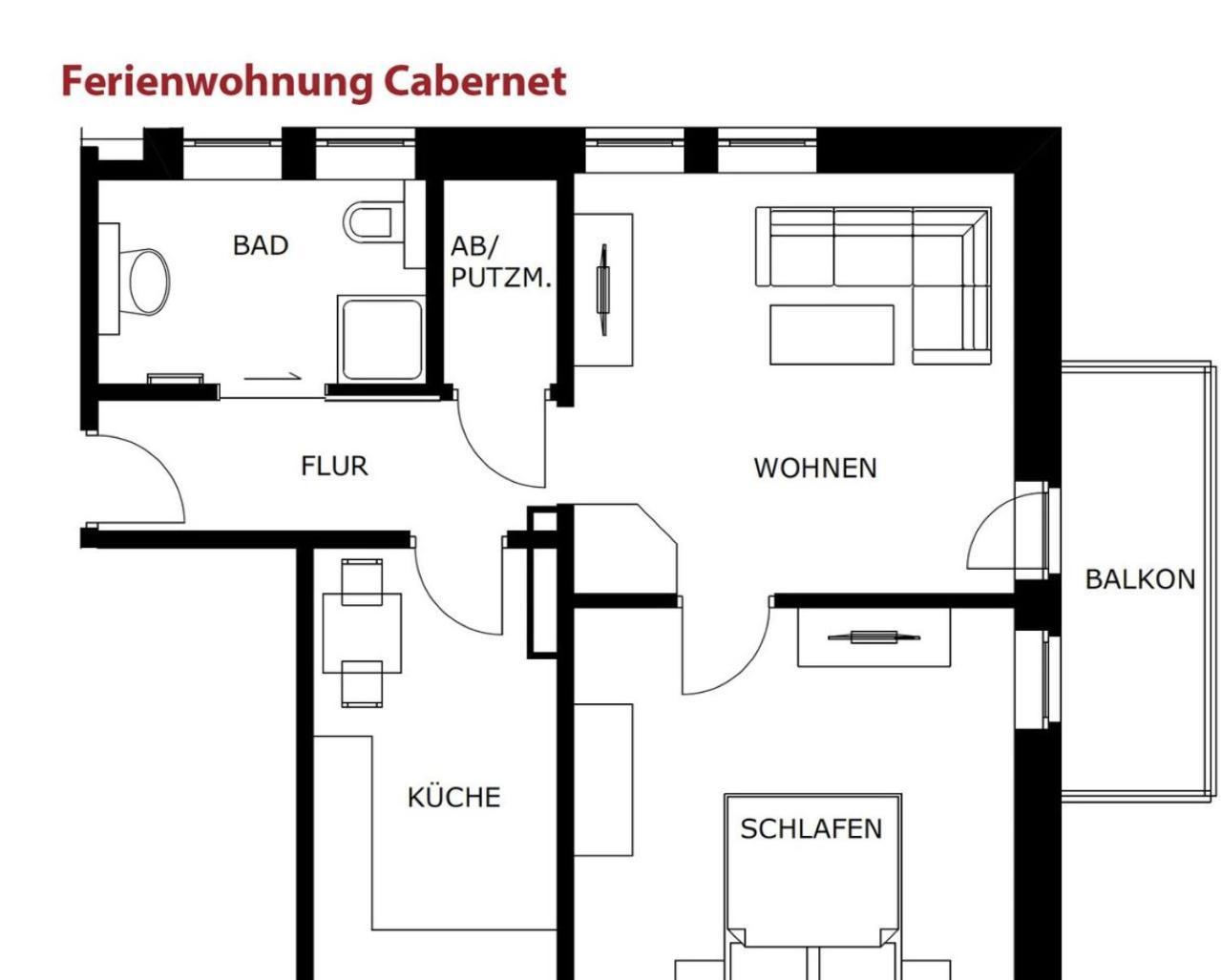 Ferienwohnungen Engelmannstift Bacharach Pokój zdjęcie